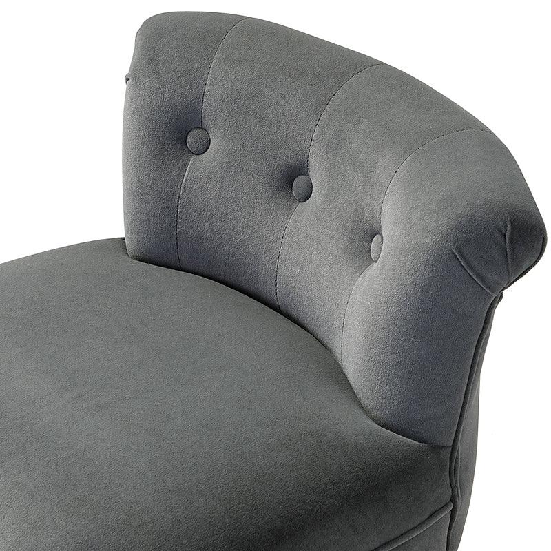 Moises Velvet Vanity Stool
