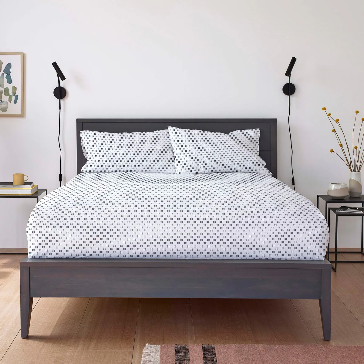 Clean Design Home x Martex Jack T300 Percale Sheet Set