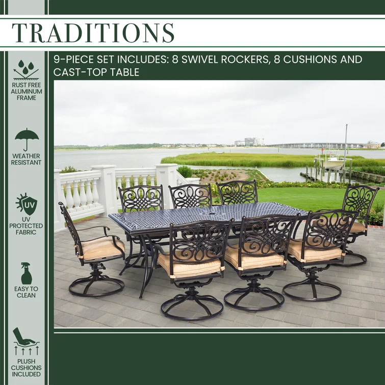 Carleton 4 - Person Round Outdoor Dining Set
