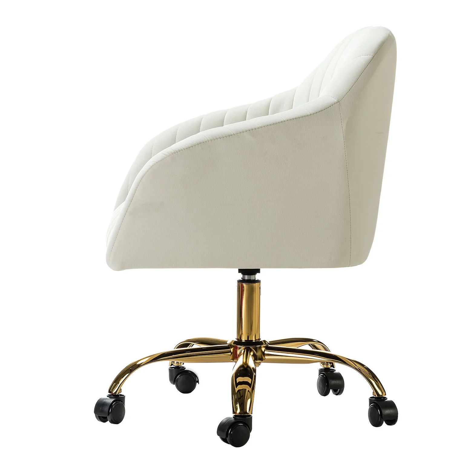 Bright Velvet Office Chair