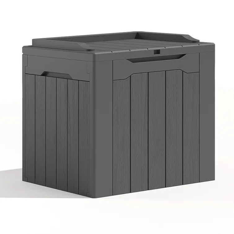 32 Gallons Lockable Resin Deck Box