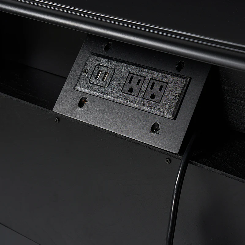 Thelma 3 - Drawer Nightstand with Built-In Outlets