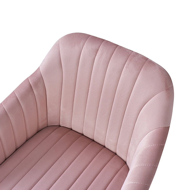 Theo Modern Velvet Task Chair with Tufted Back