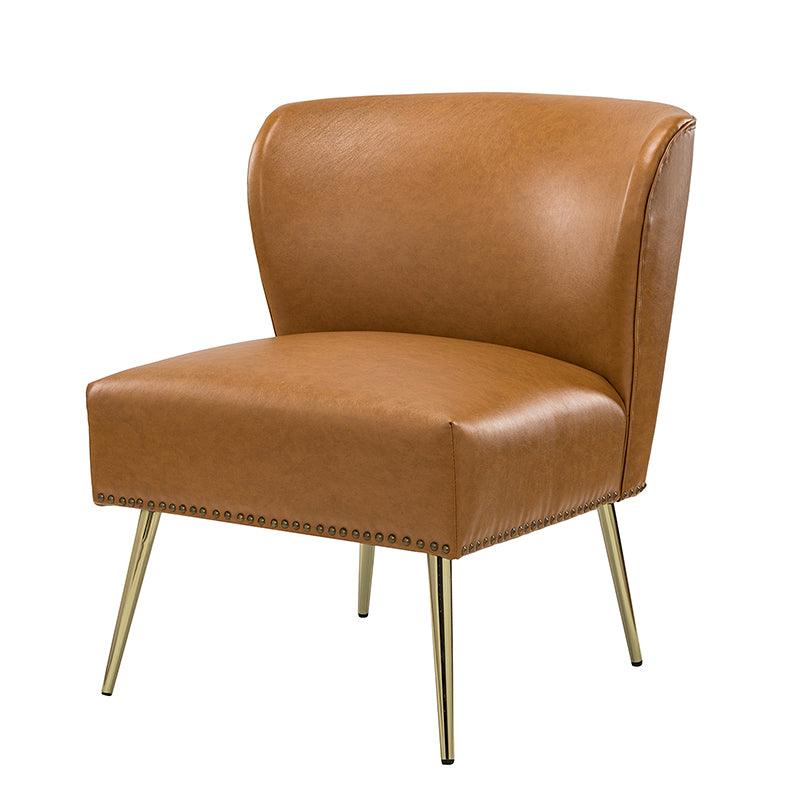 Angela Leather Side Chair