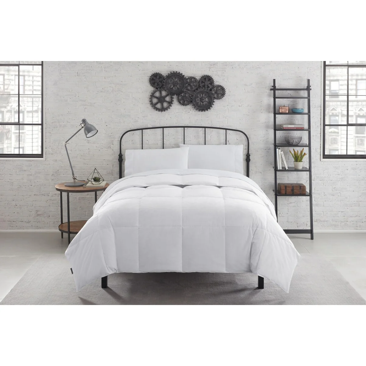 Mercantile Soft and Natural 100% Cotton Feather Fill Comforter