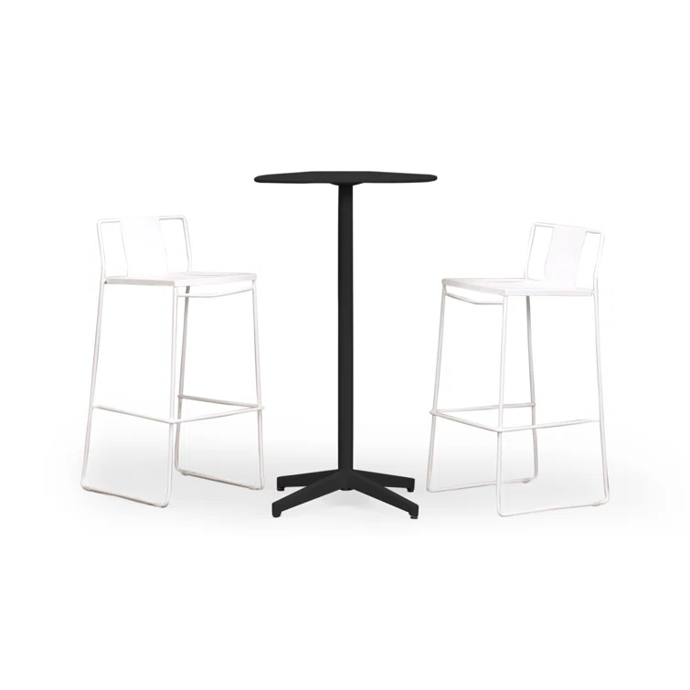 Avers 2 - Person Round Outdoor Dining Set
