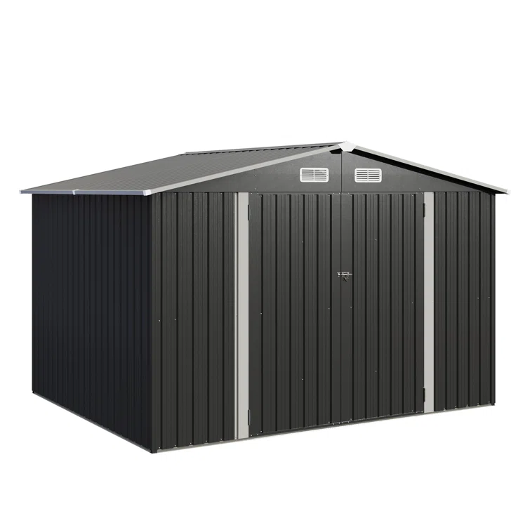 10 ft. W x 8 ft. D Storage Shed