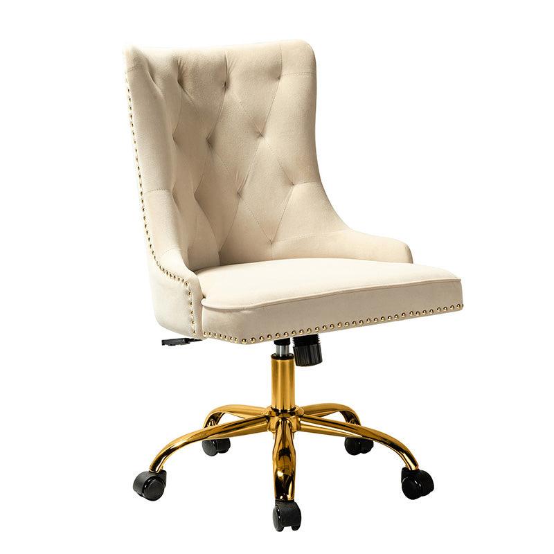 Adega Velvet Adjustable Office Chair
