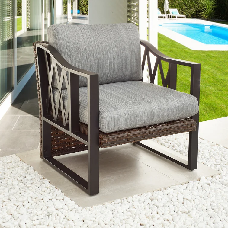Moby 5 - Person Outdoor Seating Group with Cushions