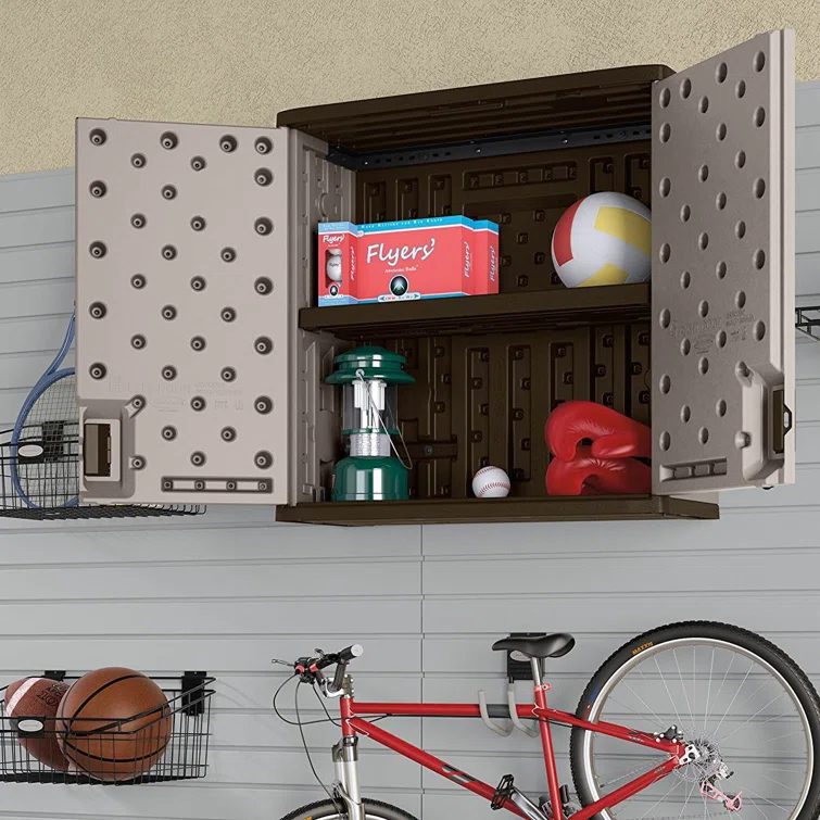 3 Piece Resin Single Storage Cabinet ( 30'' H x 12'' W x 30'' D)<!-- --> <!-- -->(Set of 2)