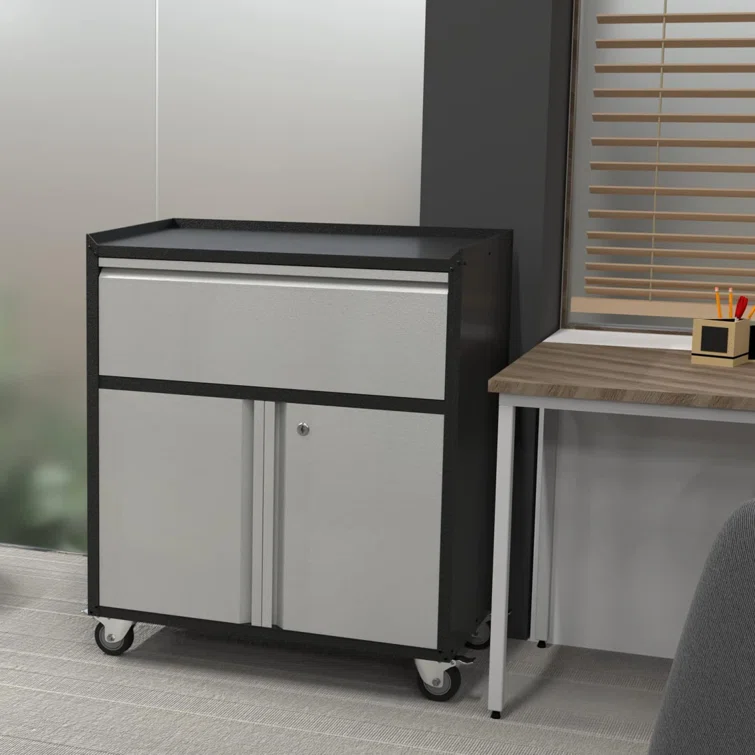 Hyslop Metal Single Storage Cabinet ( 35.43'' H x 30.31'' W x 18.11'' D)