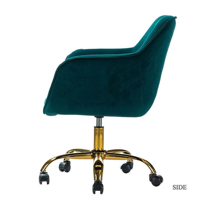 Jovida Velvet Tufted Office Chair