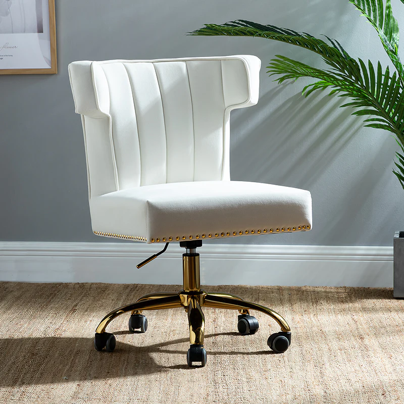 Nadine Velvet Office Chair