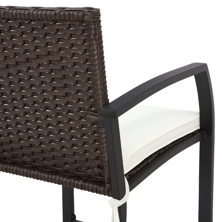 2 - Person Square Outdoor Dining Set with Cushions