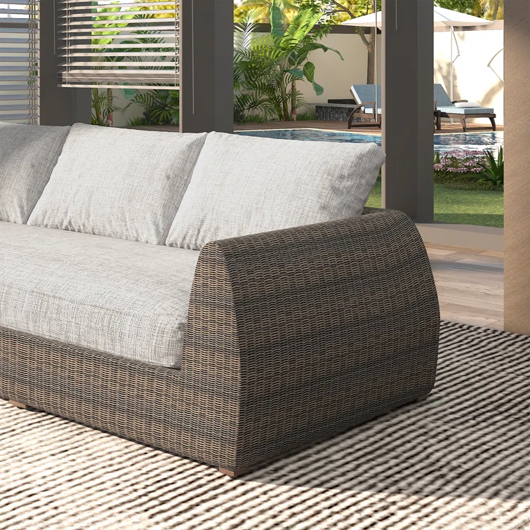 Maitri 6 - Person Outdoor Seating Group with Cushions