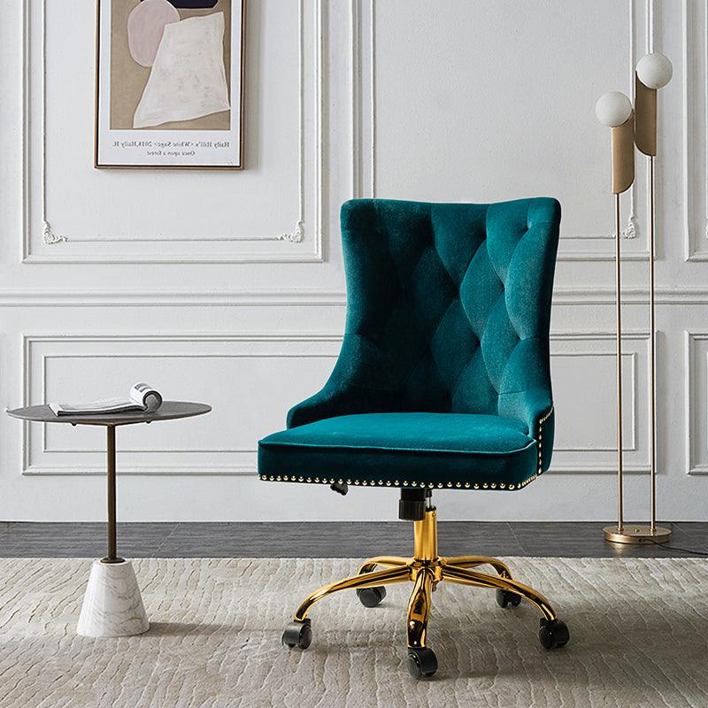 Adega Velvet Adjustable Office Chair