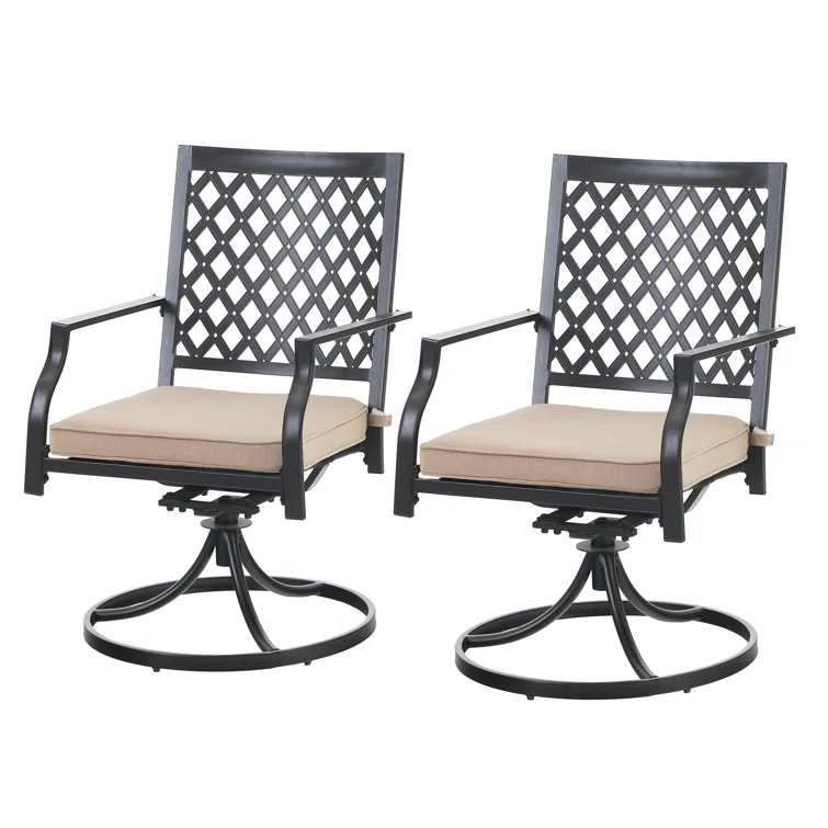Alyah 4 - Person Square Outdoor Dining Set with Cushions