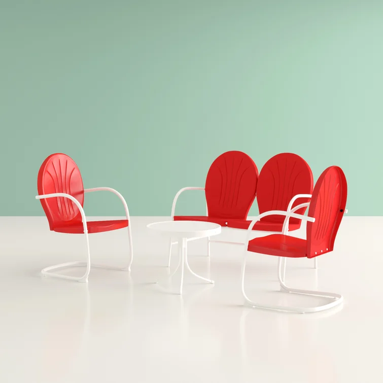 Burley 4 Piece Sofa Seating Group