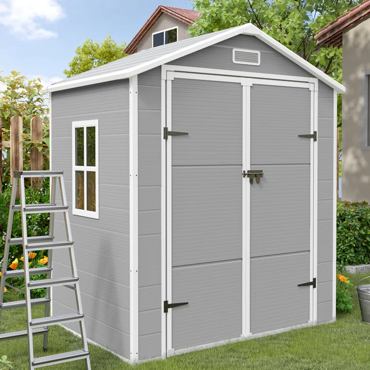Outdoor Resin Storage Shed (Mutiple Sizes)
