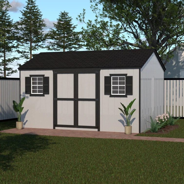 Value Workshop Outdoor Wood Storage Shed