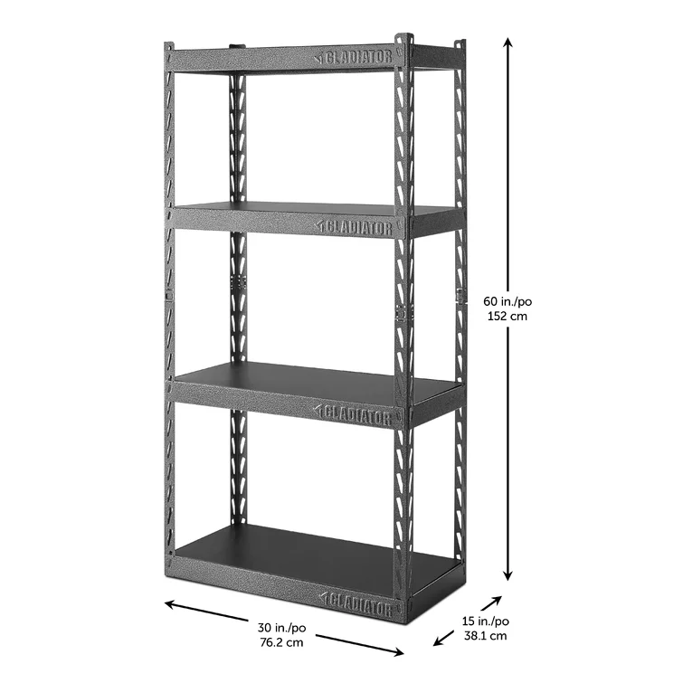 EZ Connect Rack 60" H x 30" W x 15" D Shelving Unit
