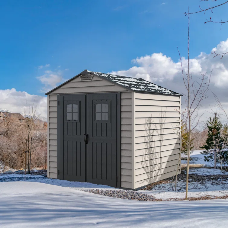 Storemax Plus 6 ft. 10 in. W x 6 ft. 9 in. D Plastic Storage Shed