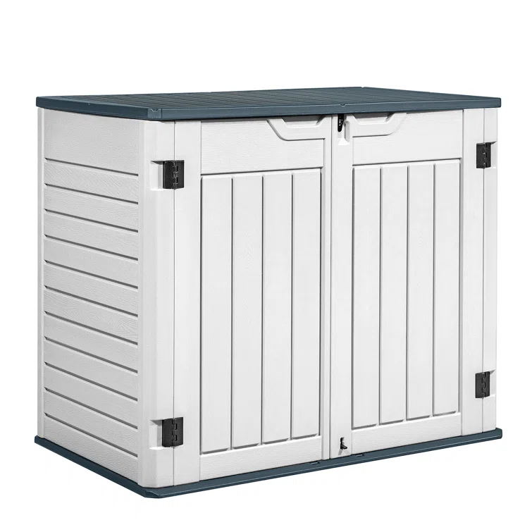 4.16 ft. W x 2.37 ft. D Horizontal Storage Shed