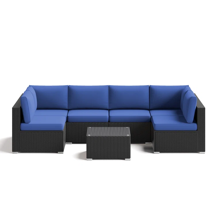 Laurentia 6 - Person Outdoor Seating Group with Cushions