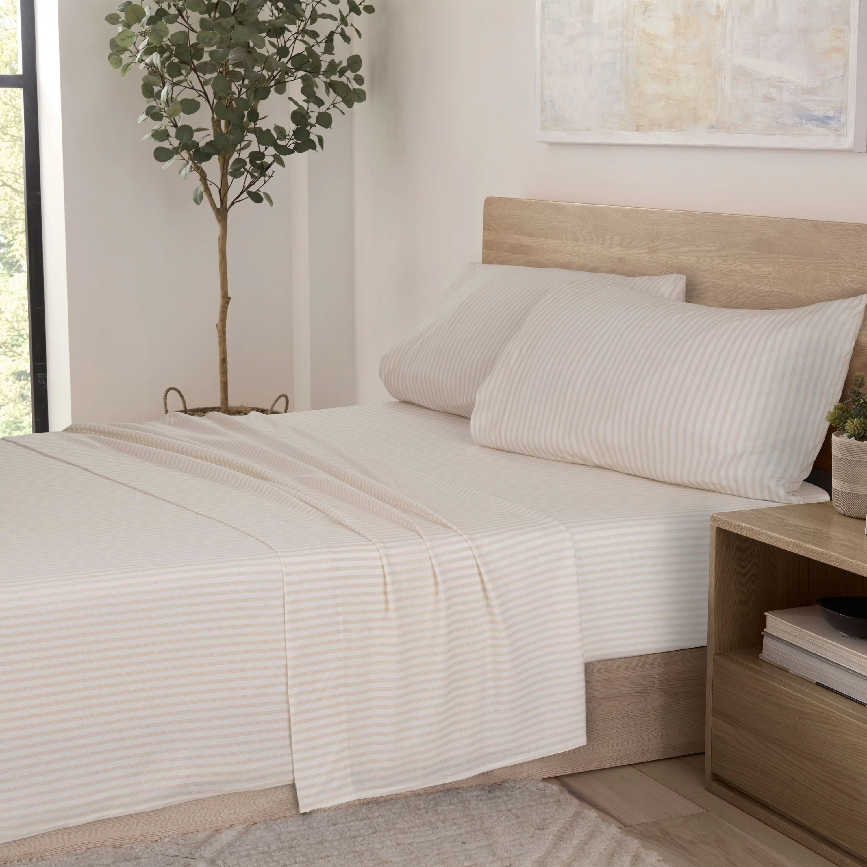 Vellux Aster Jersey Sheet Set
