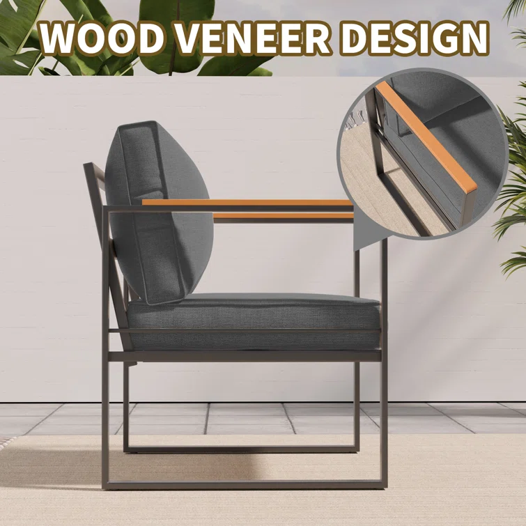 Ellamay Outdoor Seating Group With Cushion