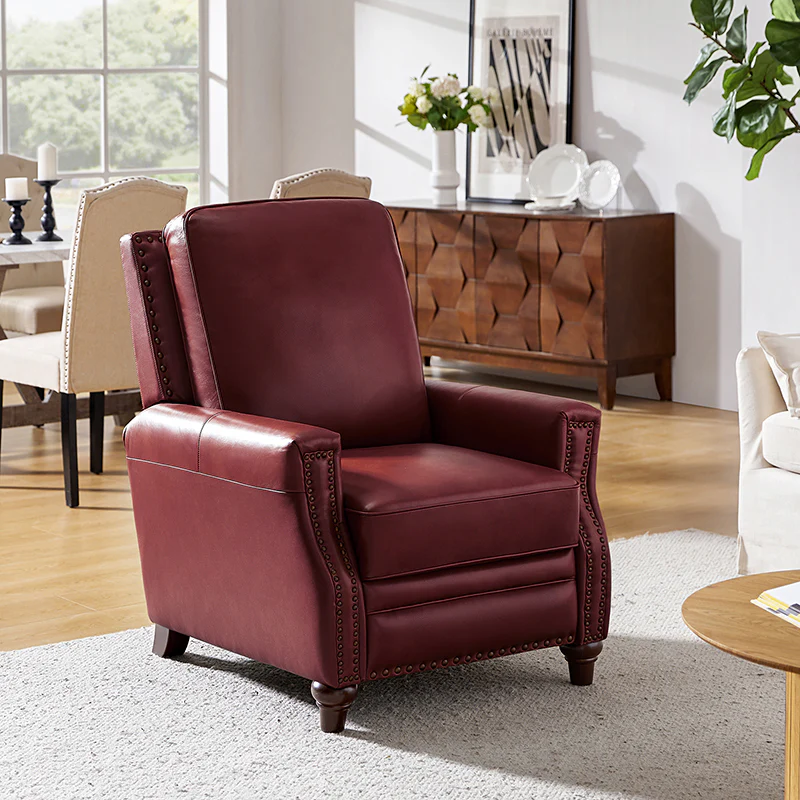 Annabelle Genuine Leather Recliner Chair