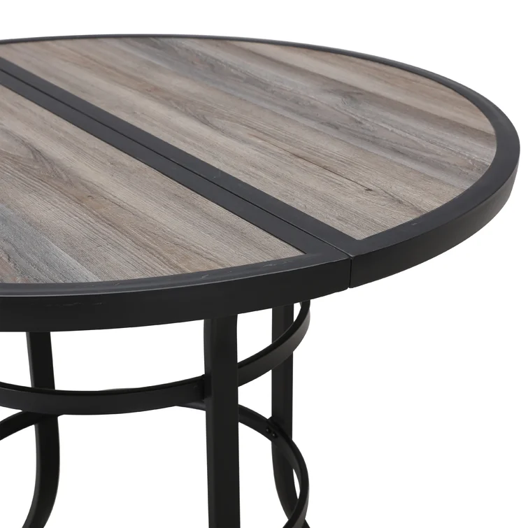 Adolfas 2 - Person Round Outdoor Dining Set with Cushions