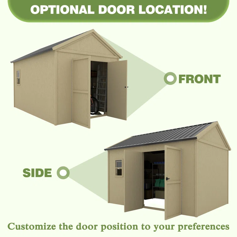Wood Storage Shed