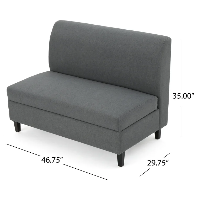 Yatesville 47.24'' Upholstered Loveseat