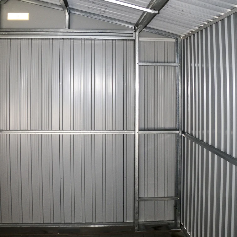 Imperial 12 ft. 2 in. W x 25 ft. 9 in. D Metal Storage Shed