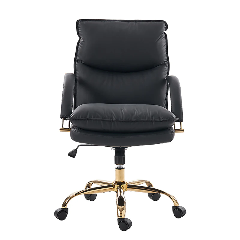 Sandy Waterproof PU Leather 360-Degree Swivel Office Chair