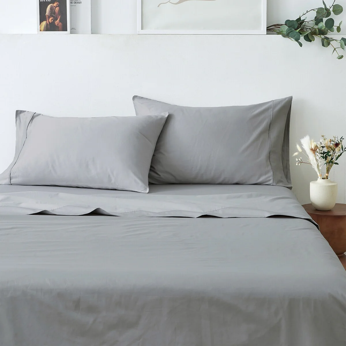 Linery & Co. 100% Cotton Sateen Sheet Set