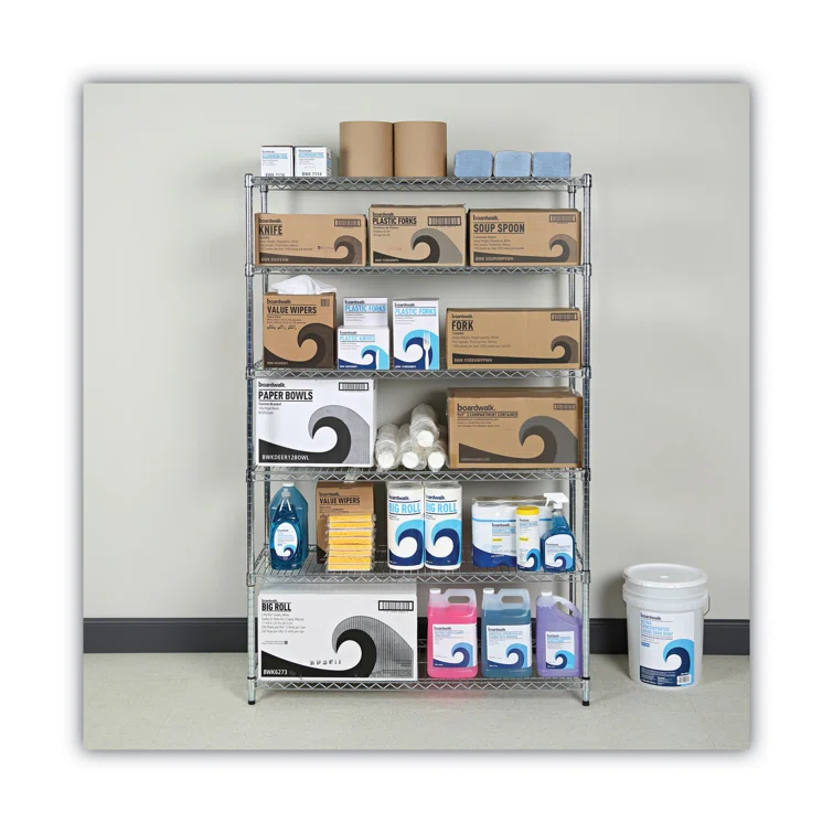 48'' W Steel Shelving Unit