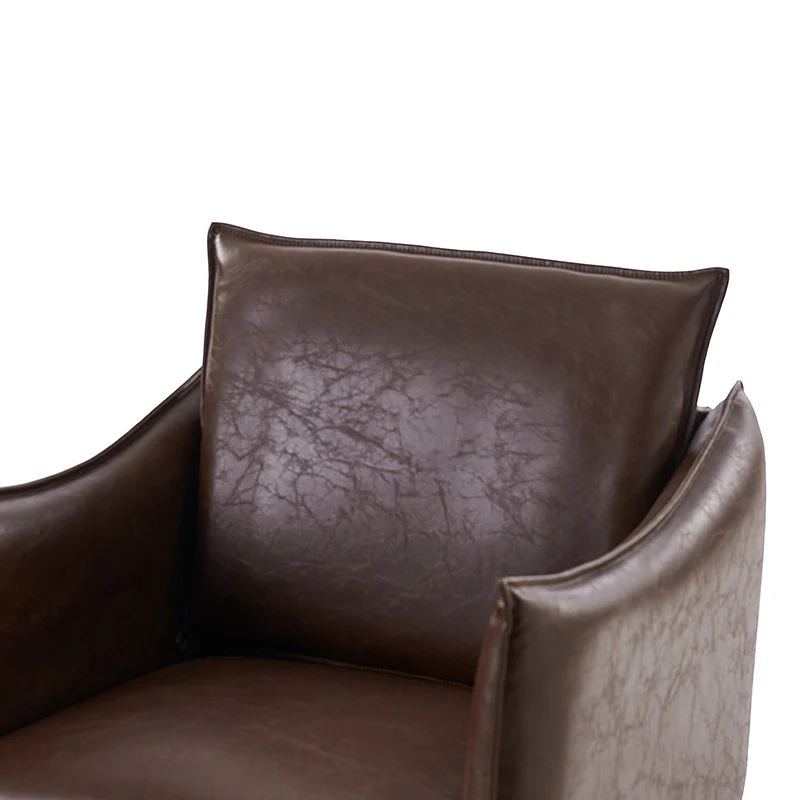 Fabius Mid-Century Modern Height-Adjustable Swivel Office Chair