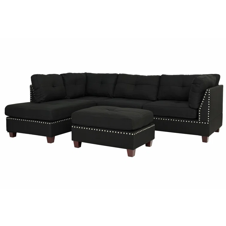 Milani 3 - Piece Upholstered Sectional