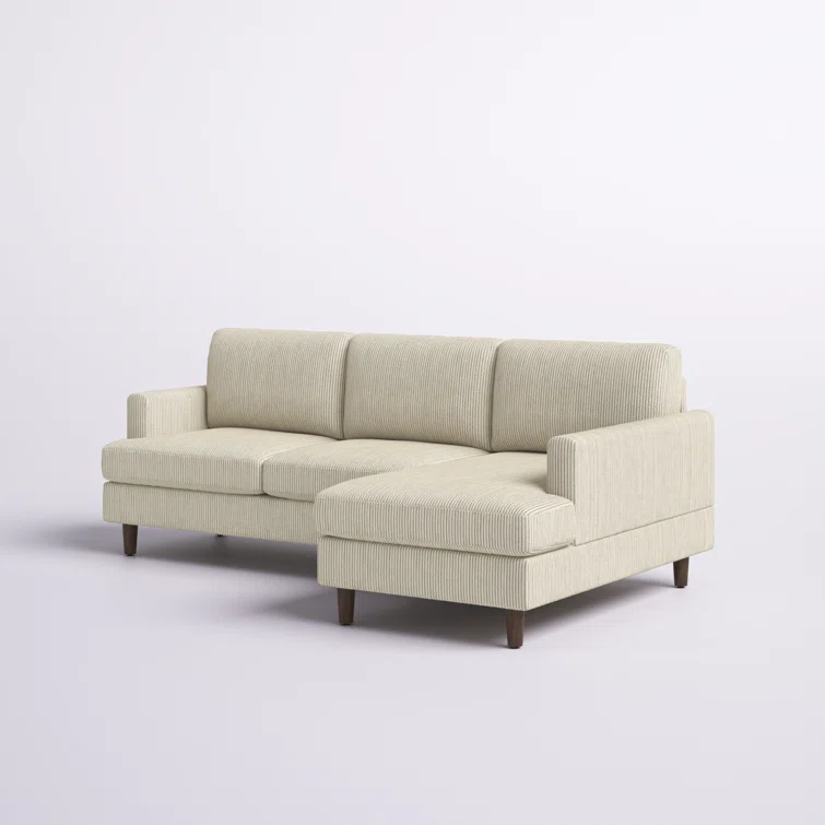 Aristotele 2 - Piece Corduroy Sectional