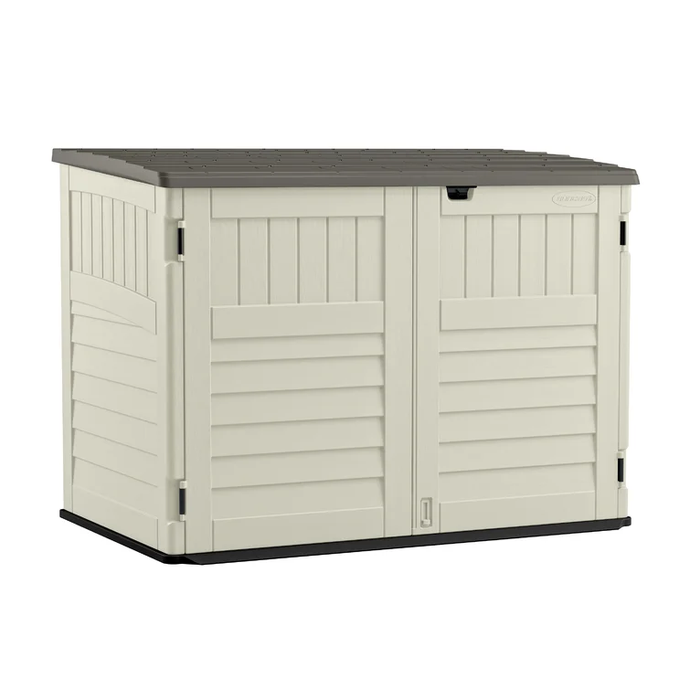 Suncast 70.5 in. W x 44.25 in. D Stow-Away Horizontal Storage Shed