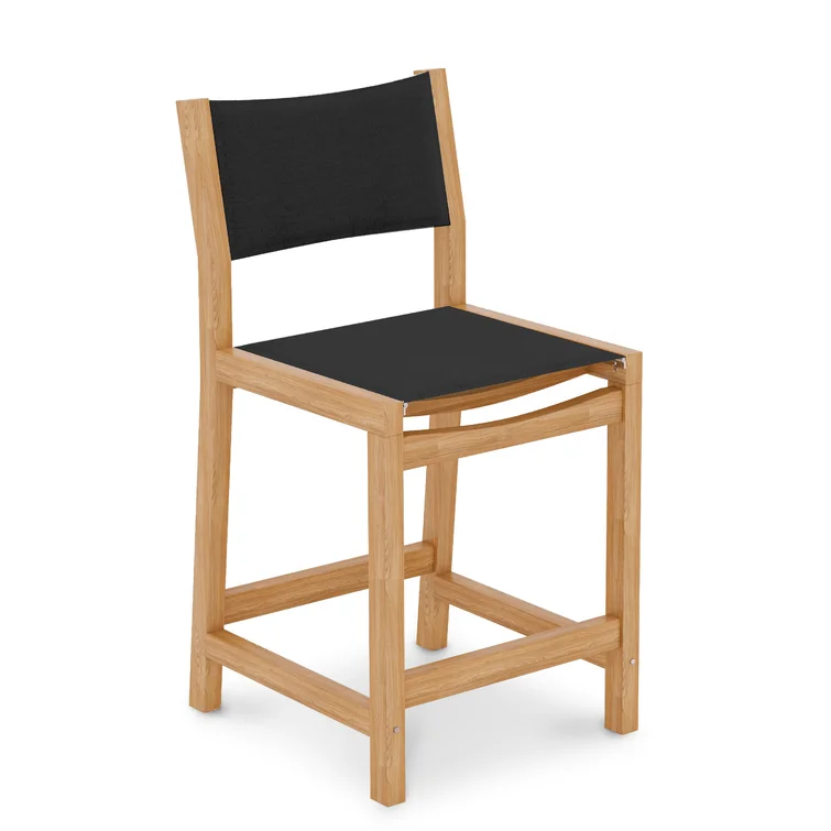 Brookes 4 - Person Rectangular Teak Outdoor Dining Set