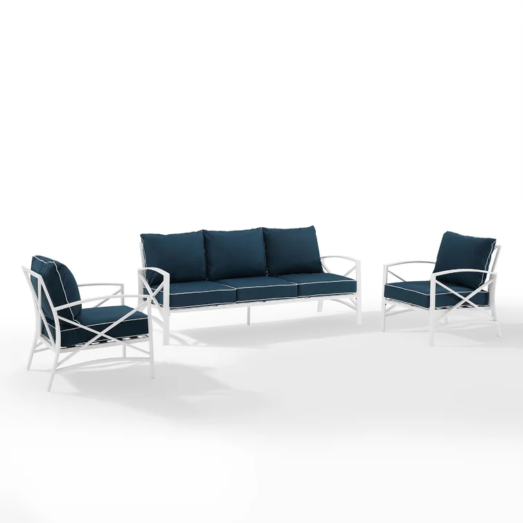 Mosier 5 - Person Outdoor Seating Group with Cushions