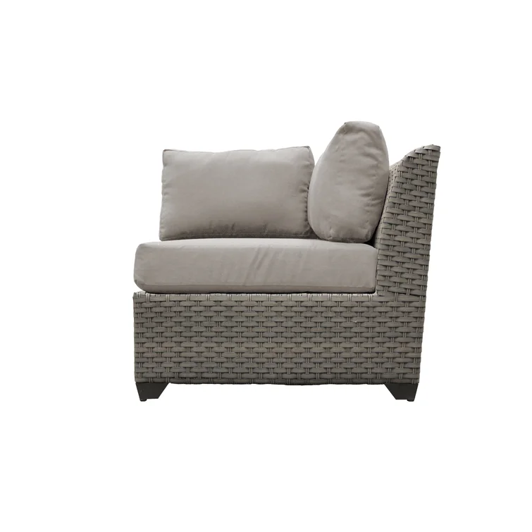 Amjad 7 Piece Outdoor Sectional Seating Group with Cushions