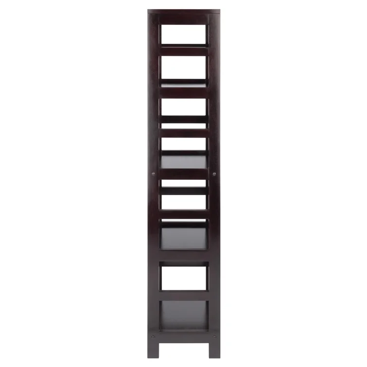 Eleia 13.39'' W Solid + Manufactured Wood Shelving Unit