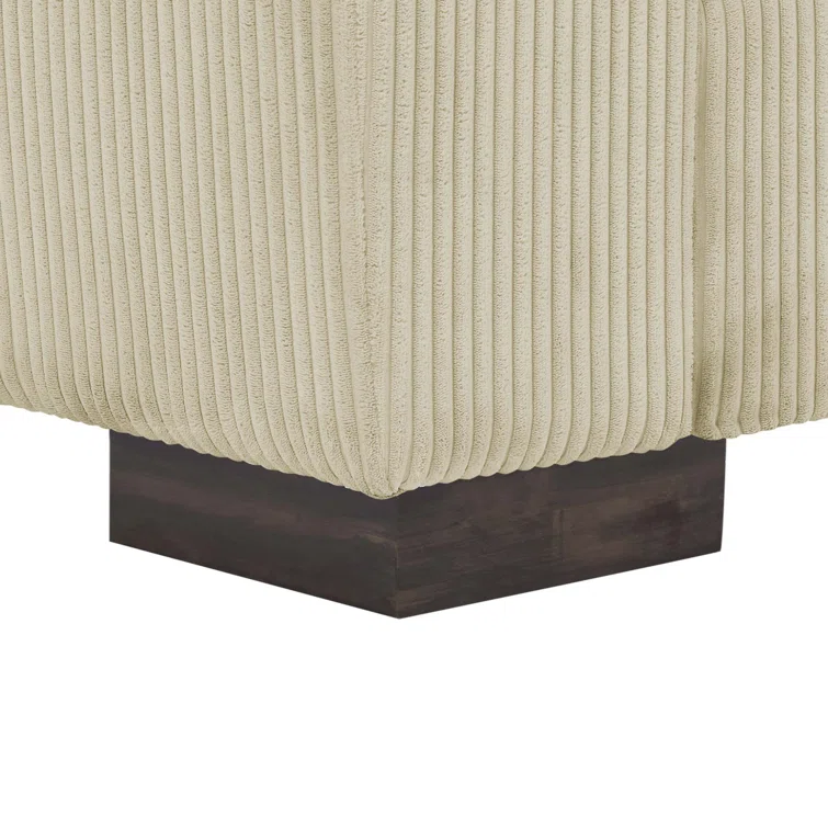 Aziyah 81'' Corduroy Sofa