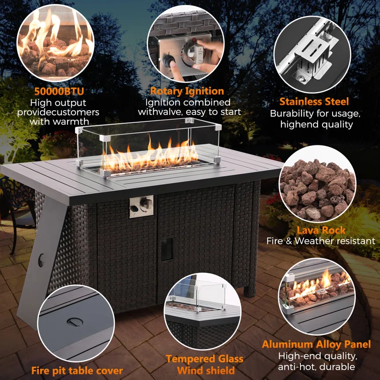 OND3CF8 6 - Person Outdoor Seating Group with Cushions
