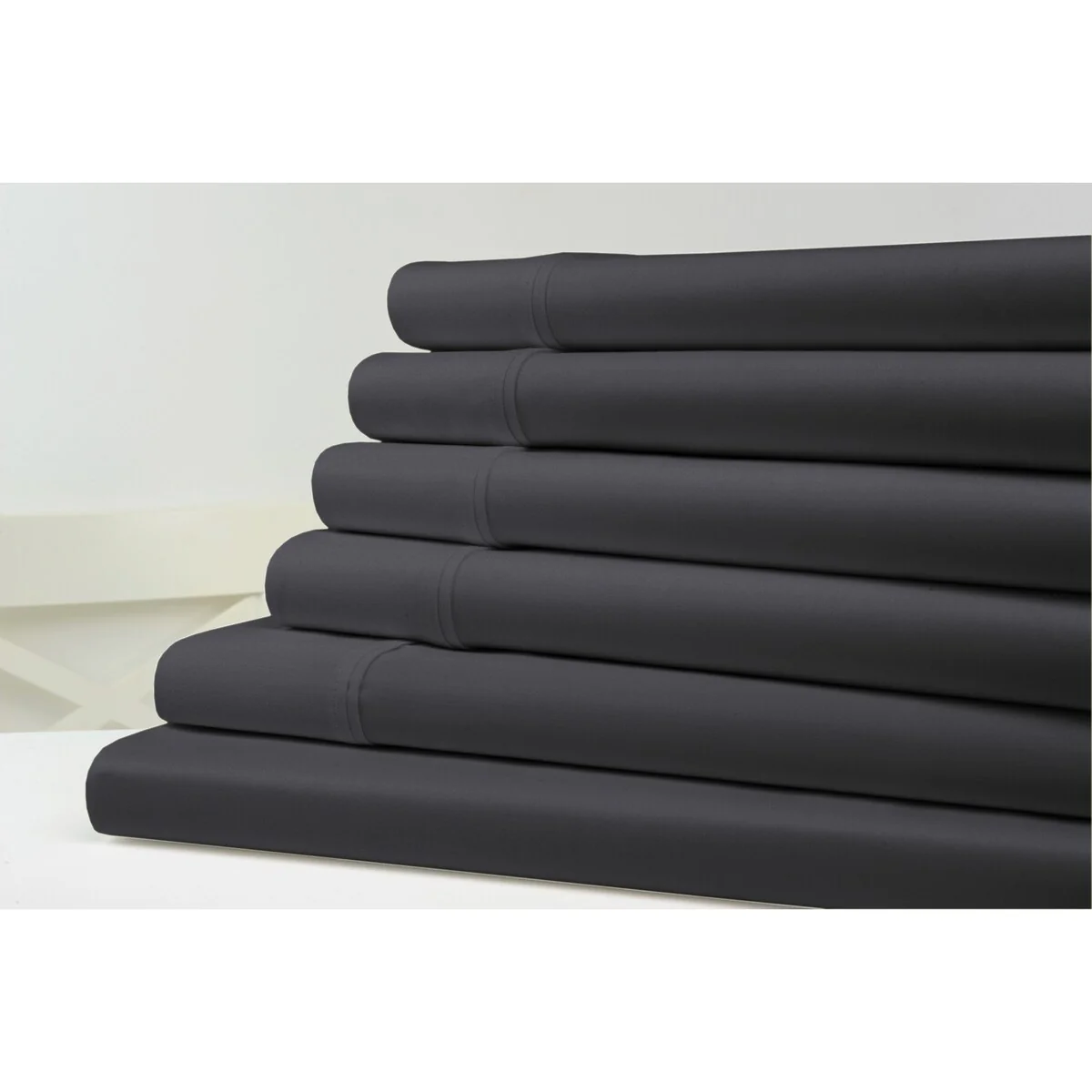 Kathy Ireland 1500 Thread Count Rayon from Bamboo Cotton 6 pc Sheet Set