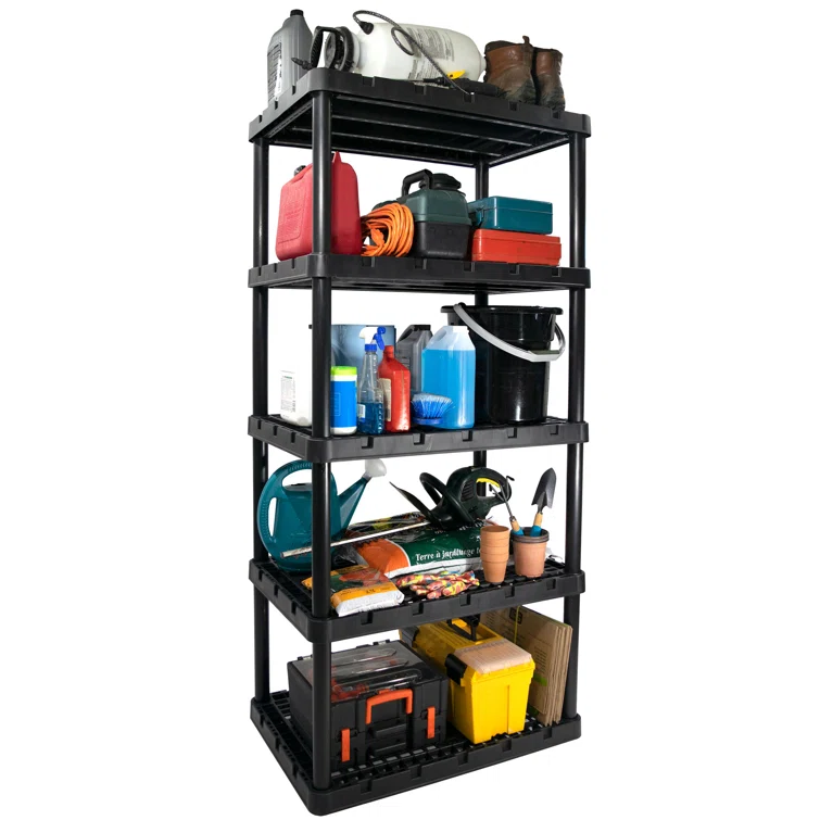 36'' W Plastic Shelving Unit